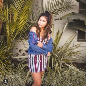 Striped Tank + Skirt Set